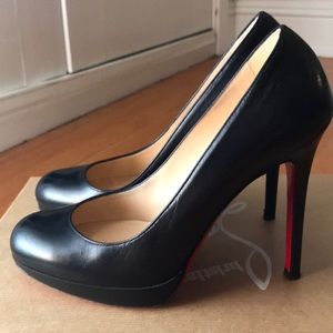 Authentic Christian Louboutin simple platform